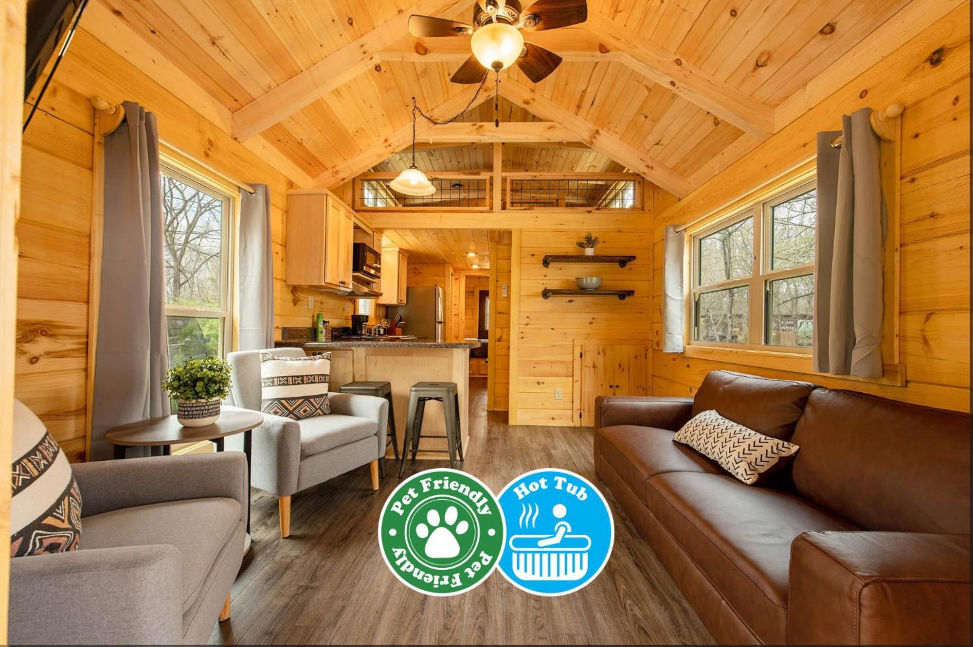Jake Cabin Luxury Hot Tub Cabin Near Downtown 查塔努加 外观 照片