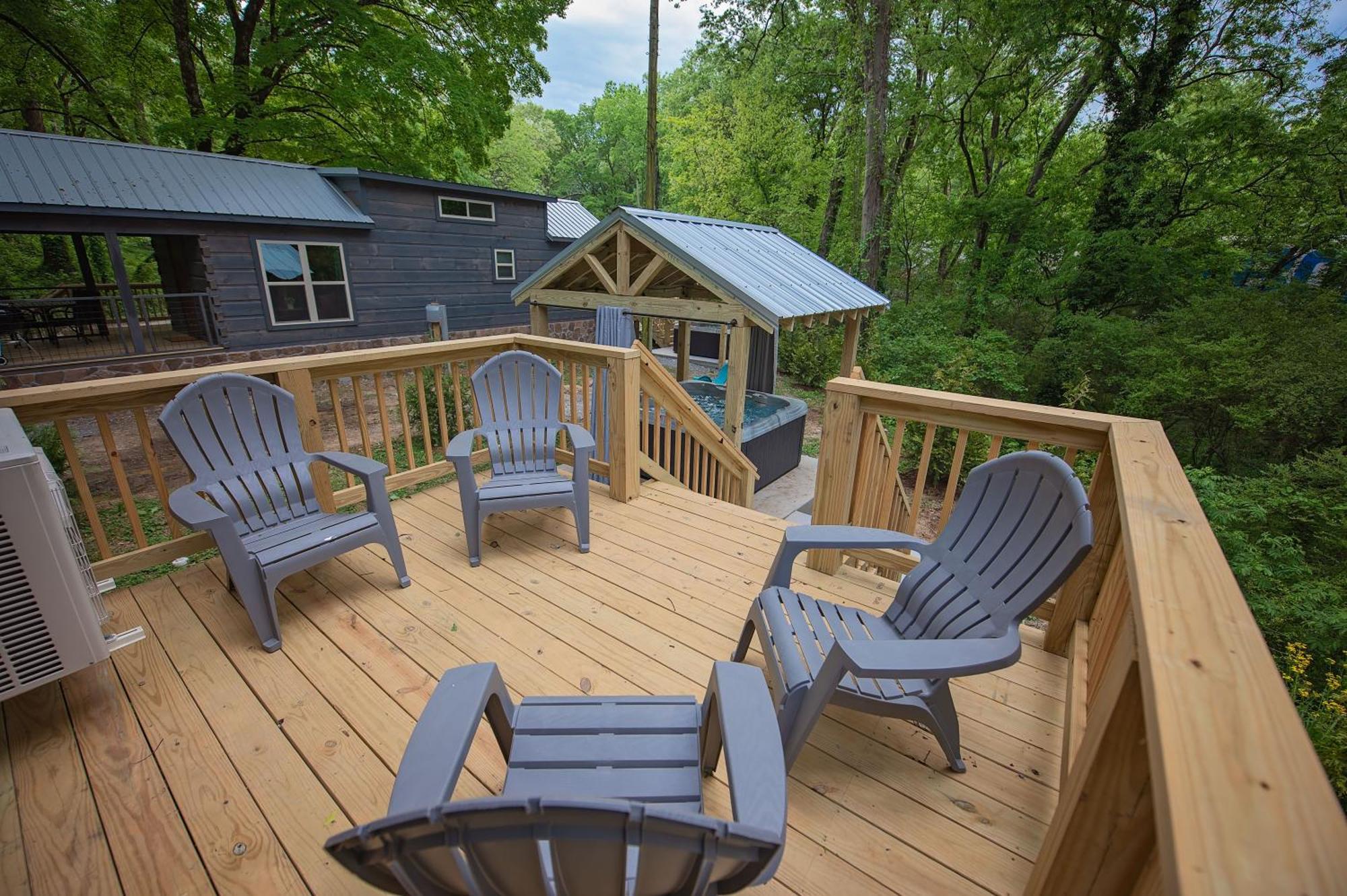 Jake Cabin Luxury Hot Tub Cabin Near Downtown 查塔努加 外观 照片
